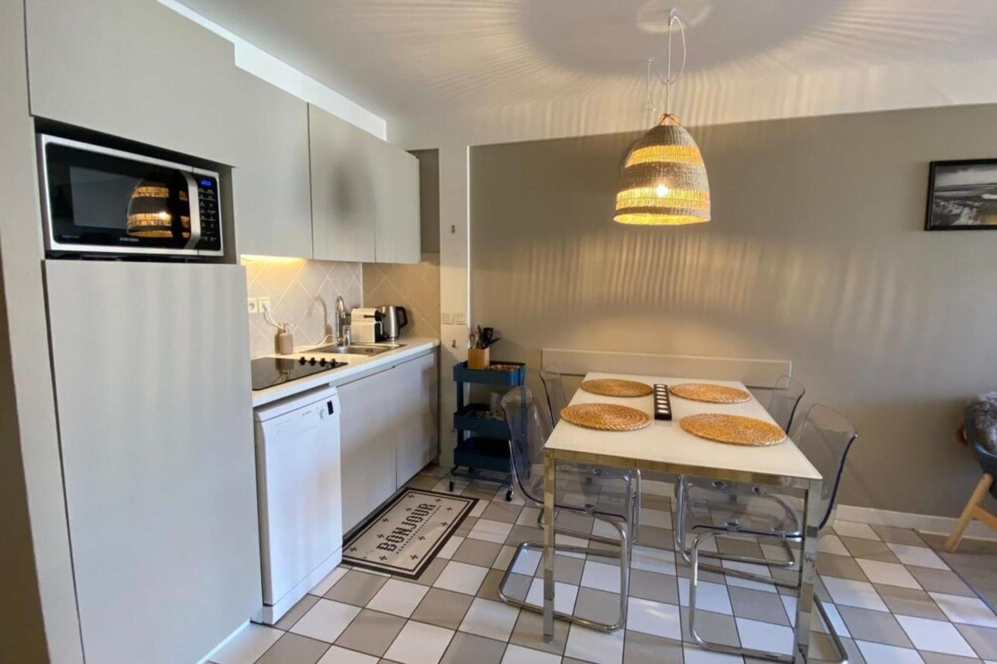 Very Nice 6 Person Apart With Swimming Pool Tennis Court And Car Park 202 Le Touquet Экстерьер фото